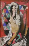 Nude lady by Yuri Kalyuta, 1992, pastel, offered Oct 2023