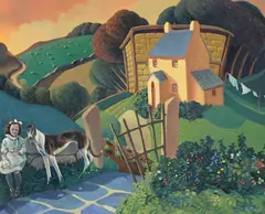 Anniversary Day by Jo March, oil on canvas, sold Oct 2023