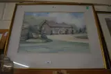 The Ollands Heydon by Jason Partner, watercolour, sold Jan 2024