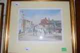 Limited edition lithograph by Mary Gundry, lithograph, sold Jan 2024