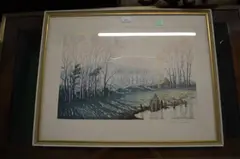 Landscape by Cavendish Morton, watercolour, sold Jan 2024
