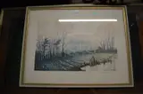 Landscape by Cavendish Morton, watercolour, sold Jan 2024