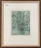 Pint Jug by Richard Bawden, etching, sold Jan 2024