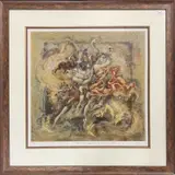 Midsummer Night by Joy Kirton Smith, pencil, offered Jan 2024