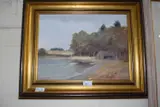 Iken Cliff by Marcus Ford, oil on board, sold Jan 2024