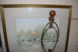 Pulls Ferry by Tim Ball, watercolour, sold Jan 2024