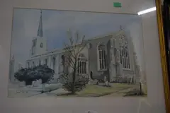 Limited edition lithograph in colours by John R.Pretty, lithograph, sold Jan 2024