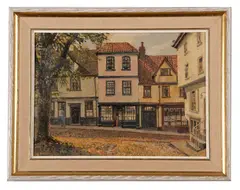 Timberhill by Cavendish Morton, oil on board, sold Dec 2023