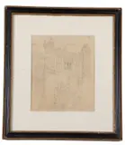 East Barsham Gatehouse by John Sell Cotman, oil, sold Dec 2023