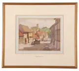 Kersey by William Leslie Rackham, watercolour, sold Dec 2023