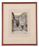 Untitled by Leslie Rackham, watercolor, sold Dec 2023