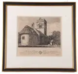 North east view of Gillingham Church by John Sell Cotman, 1813, engraving, sold Dec 2023