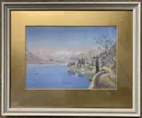 Lake Como by Claude Henry Rowbotham, watercolour, offered Dec 2023