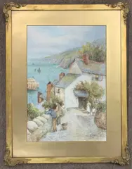 Untitled by W. Sands, watercolour, offered Dec 2023