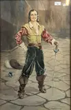 Untitled by George Cattermole, Watercolour - D’Artagnan, sold Dec 2023