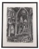 Marr 20/4/93 by Leslie Marr, charcoal, sold Nov 2023