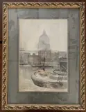 The Upper Pool by Charles Hannaford Jnr, watercolour, sold Nov 2023