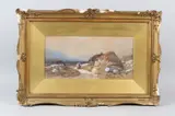 A Crofter by Thomas Leeson Rowbotham, 1872, watercolour, offered Mar 2026