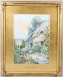 In Granny by Theresa Sylvester Stannard, watercolour, offered Mar 2026