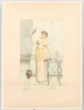 Vanity by William Anstey Dolland, watercolour, sold Mar 2026