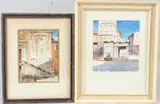 Views of Rome two watercolours both by Hugh Griffith Jones, watercolor, sold Mar 2026