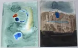 5cm by Alistair Grant, watercolour and ink on paper, sold Feb 2026