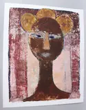 Coming of Age by Muraina Oyelami, 2005, oil on paper, sold Feb 2026