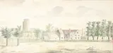 Great Shelford Church by E Randle, 1802, watercolour, sold Feb 2026