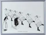 Underarms Limitation by Neil Bennett, ink, sold Feb 2026