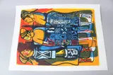 Have You Heard? II by Bruce Onobrakpeya, serigraph, sold Feb 2026