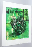 Mother and Child by Bruce Onobrakpeya, serigraph, sold Feb 2026