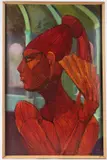 Devils Daughter by Paul Benedict Brand, oil on board, sold Jan 2026