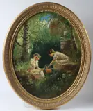 5 x 39 by Paul Attfield, oil on canvas, sold Jan 2026