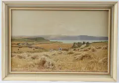 Bude Cornwall by Frank Walton, watercolour, sold Jan 2026