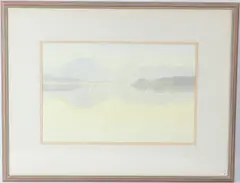 Morning Mist by John Miller, watercolour, sold Jan 2026