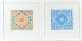 Tube station mosaics two prints Paolozzi Foundation stamp verso by Eduardo Paolozzi, print (other), sold Jan 2026