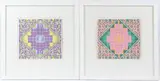 Tube station mosaics two prints Paolozzi Foundation stamp verso by Eduardo Paolozzi, print (other), sold Jan 2026