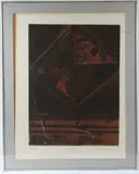 Genese by Jennifer Dickson, etching, offered Jan 2026