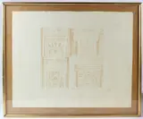 The Gate Keepers House II by David Barker, etching, offered Jan 2026