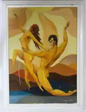 Untitled by V L Pronk, 1993, oil on board, offered Dec 2025
