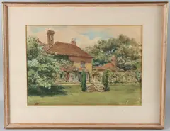 Great Stoatley Rise, Haslemere Surrey by Walter Tyndale, watercolour, sold Dec 2025