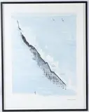 Pier, probably Brighton watercolour signed 74 x 55cm by Patrick Procktor, watercolour, sold Dec 2025