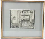 Untitled by Valerie Thornton 'Tomb, pencil, sold Dec 2025