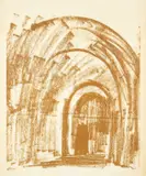 1964 lithograph - Malmsbury by John Piper, lithograph, sold Jul 2024