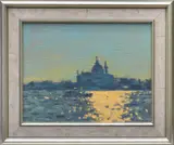 Redontere by Ken Howard, oil on board, sold Jul 2024
