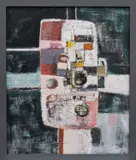 Large by Peter Oliver, oil on board, offered Jul 2024