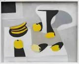 Untitled by Theodore Major, oil on board, sold Jul 2024