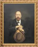 Untitled by Leo Arendzen Pzn., 1902, oil on canvas, sold Jul 2024