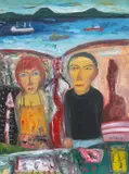 Large by John Bellany, oil on canvas, offered Jul 2024