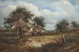 Untitled by Joseph Thors, oil on canvas, offered Jul 2024